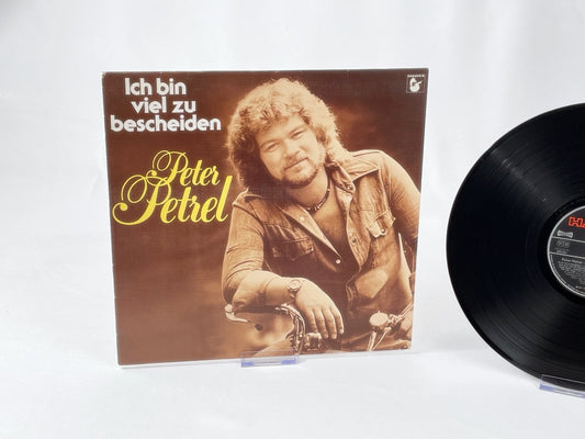 Peter Petrel – I'm far too modest (Hansa, Germany, LP Vinyl) – Vintage