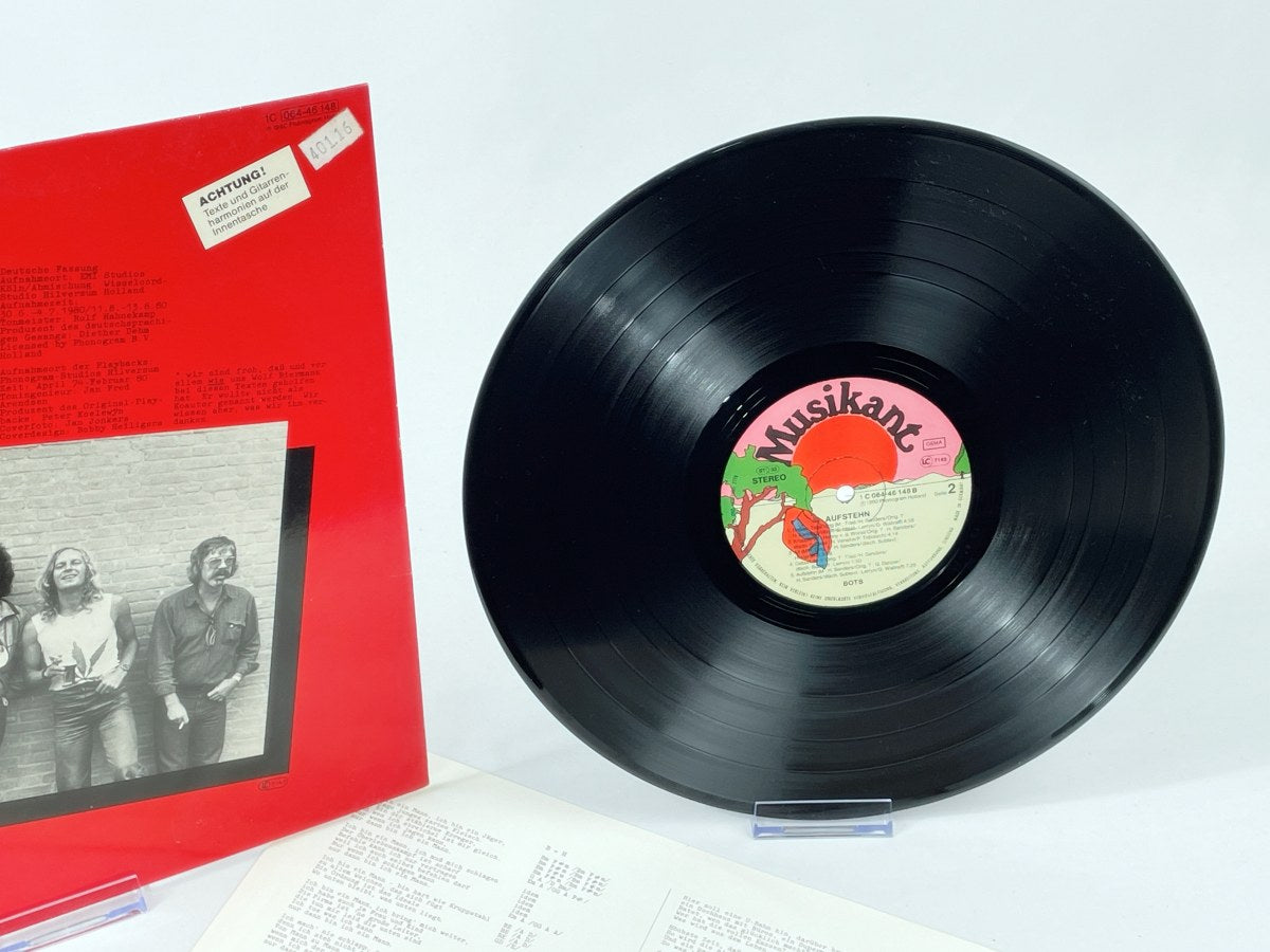 Bots – Vintage Vinyl LP Aufstehn (Musikant, Stereo)