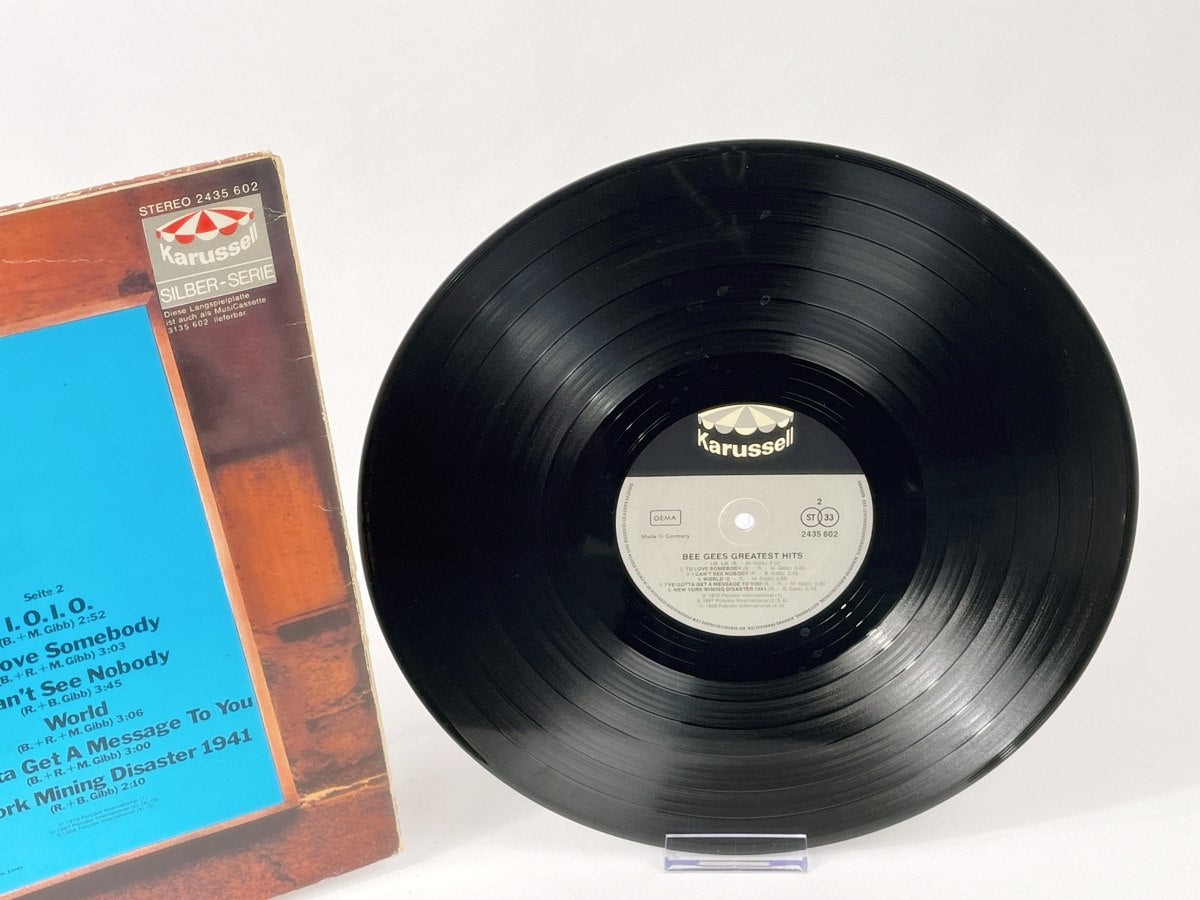 Vintage Bee Gees - Greatest Hits (Karussell, Silber-Serie) - LP Vinyl, Germany Pressing