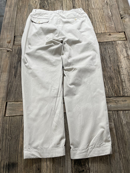 Ralph Lauren – Hammond Pant Retro Chino aus Baumwolle, Größe 32/30
