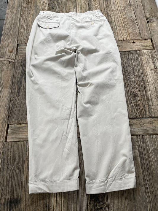 Ralph Lauren – Hammond Pant Retro Chino aus Baumwolle, Größe 32/30