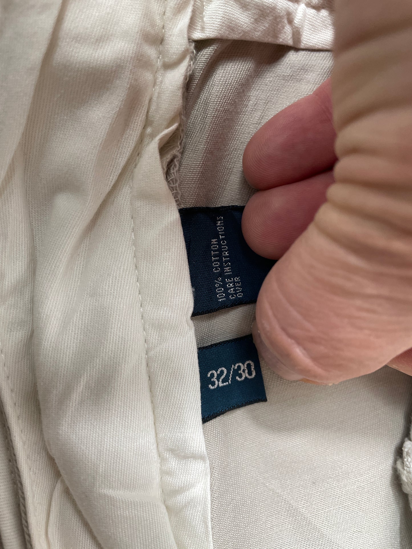 Ralph Lauren – Hammond Pant Retro Chino aus Baumwolle, Größe 32/30