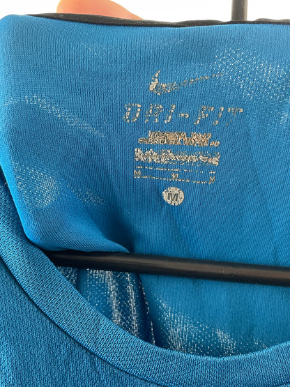 Nike – Dri-FIT Performance Shirt in Blau, Größe M