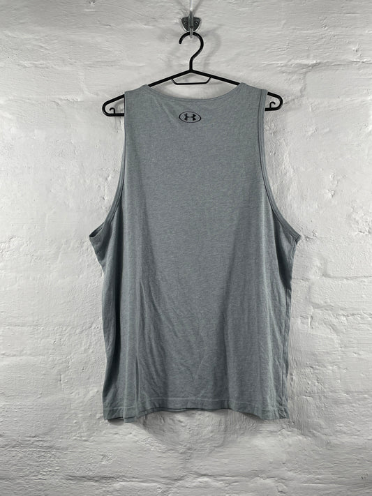Under Armour – Grey Logo Tanktop, Größe L