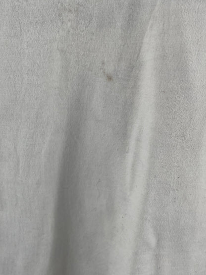 The North Face – White Logo T-Shirt, size L