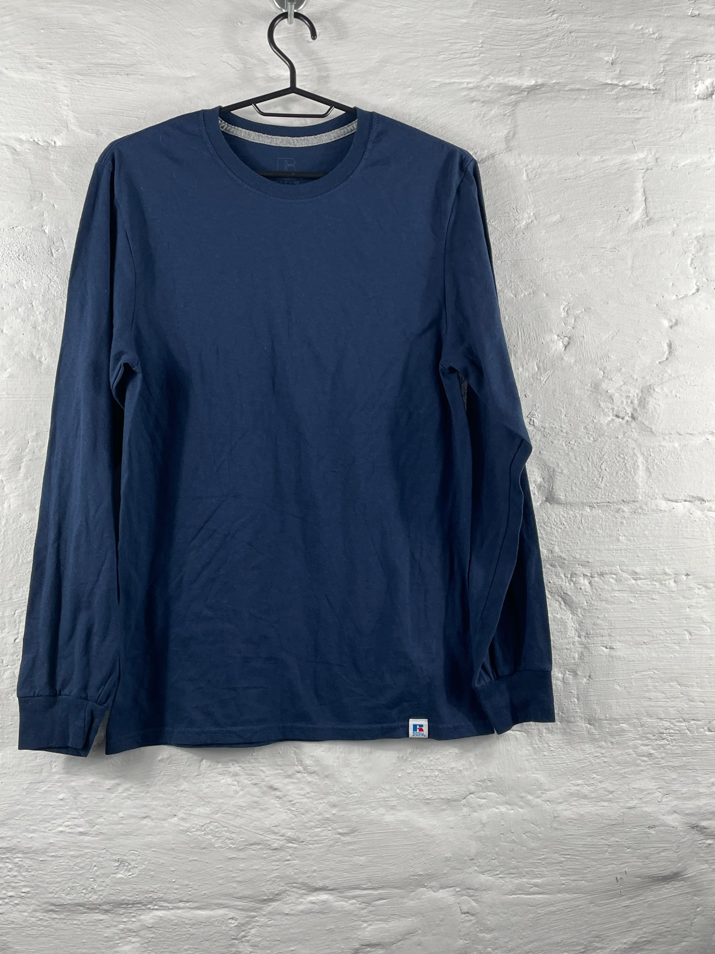 Russell Athletic – Navy Longsleeve Shirt, Size S