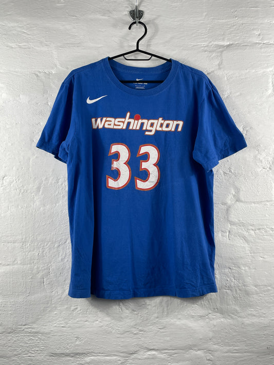 Nike – Washington Wizards NBA T-Shirt Blue, Größe M