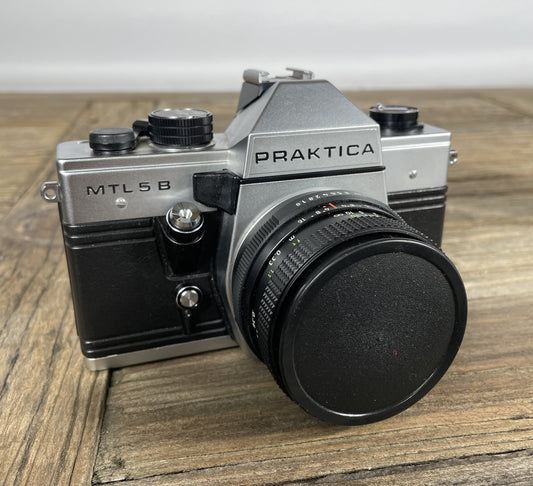 Praktica MTL 5B – Spiegelreflexkamera Set mit Pentacon 50mm & Carl Zeiss Jena Sonnar 135mm (Vintage Fototechnik)
