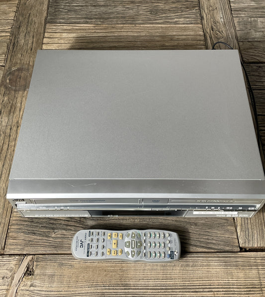 JVC DR-MV1SE – DVD/VHS Recorder Kombigerät mit Fernbedienung (Retro Home Entertainment)