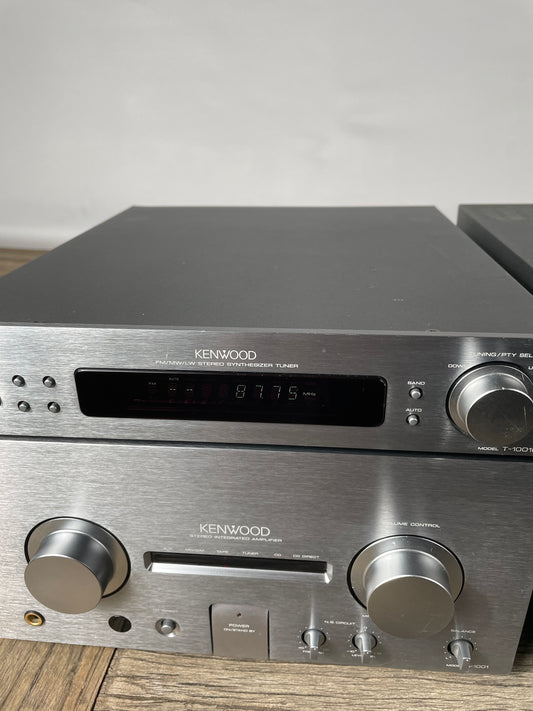Kenwood HiFi-Midianlage 1001 Serie – Edelstahlfronten – Komplettsystem (getestet)