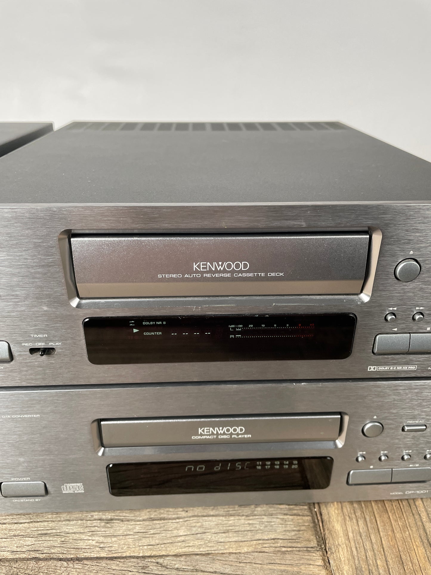Kenwood HiFi-Midianlage 1001 Serie – Edelstahlfronten – Komplettsystem (getestet)