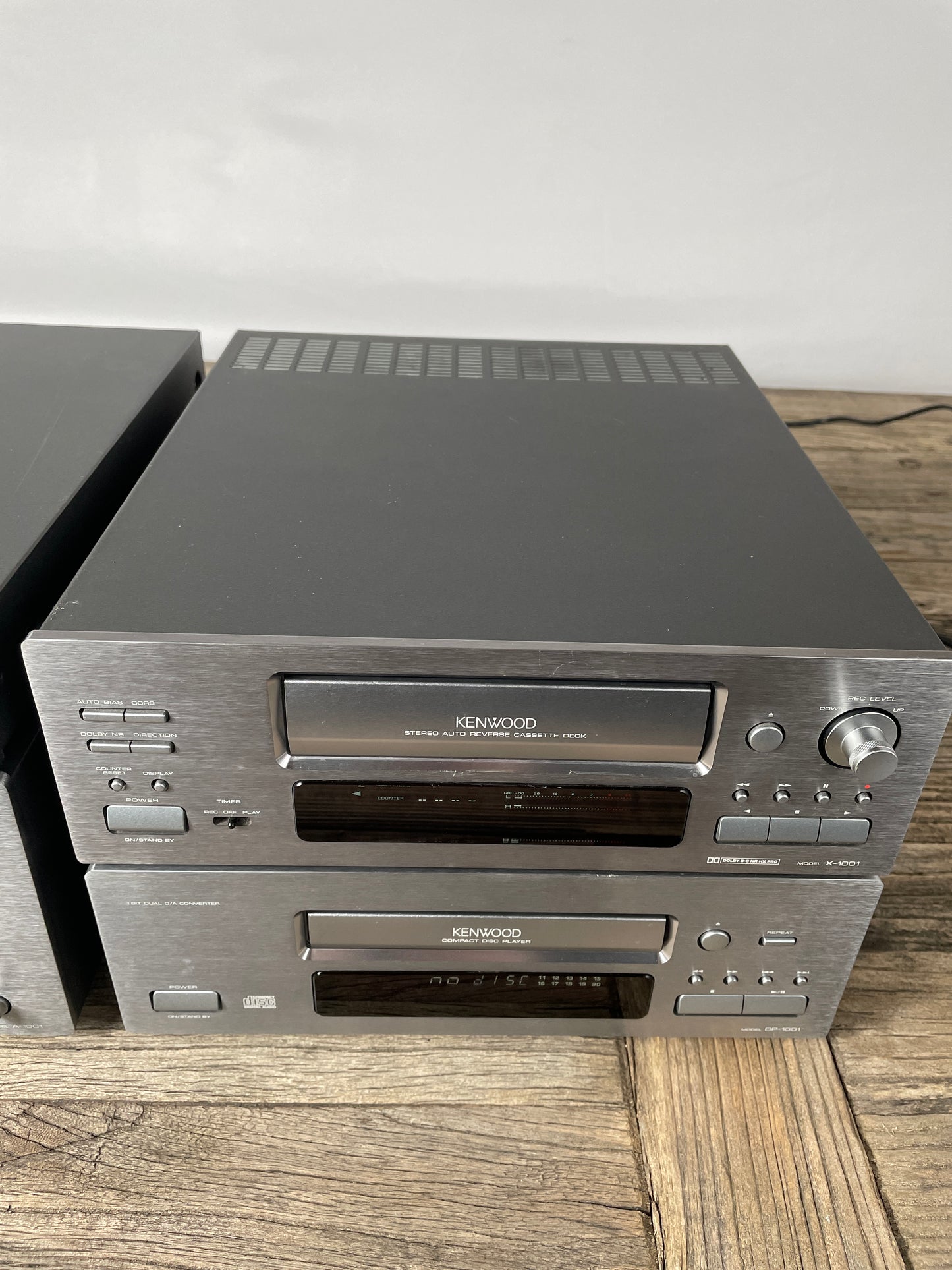 Kenwood HiFi-Midianlage 1001 Serie – Edelstahlfronten – Komplettsystem (getestet)