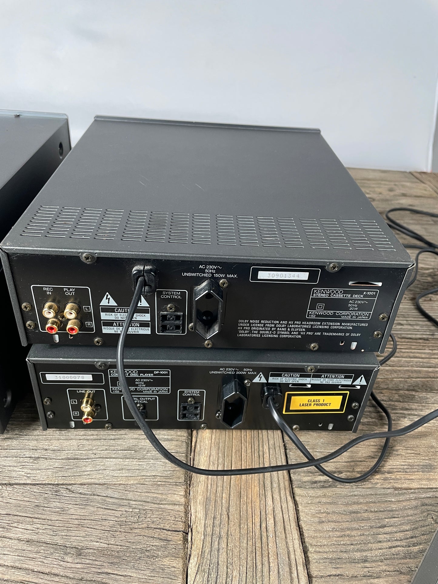Kenwood HiFi-Midianlage 1001 Serie – Edelstahlfronten – Komplettsystem (getestet)