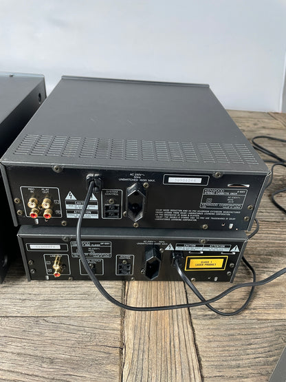 Kenwood HiFi-Midianlage 1001 Serie – Edelstahlfronten – Komplettsystem (getestet)