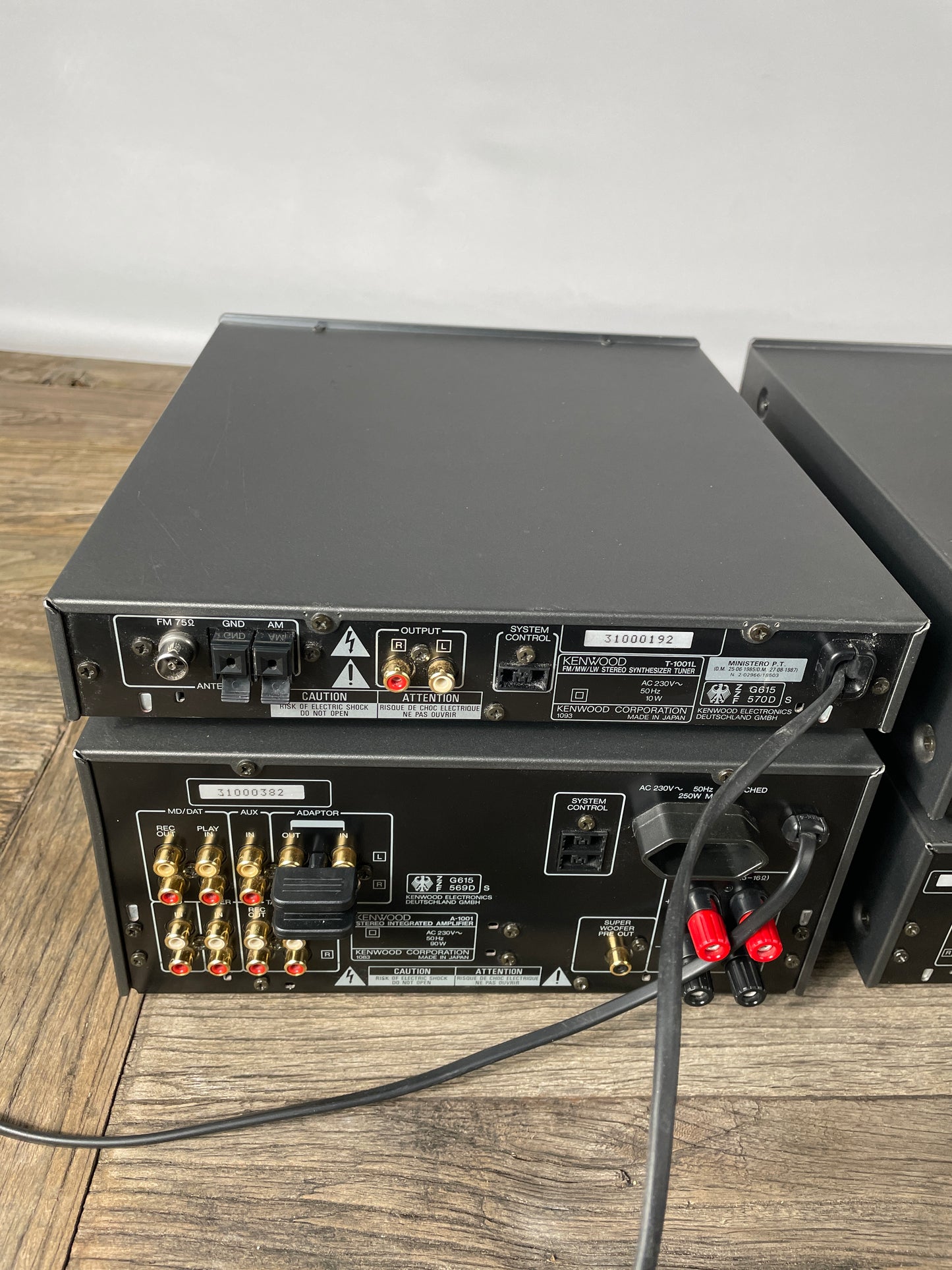 Kenwood HiFi-Midianlage 1001 Serie – Edelstahlfronten – Komplettsystem (getestet)