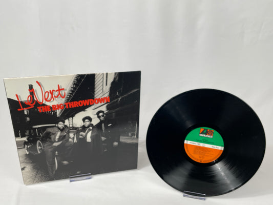 LeVert - The Big Throwdown LP Vinyl, 1987 - R&amp;B Soul, Atlantic Records, original pressing