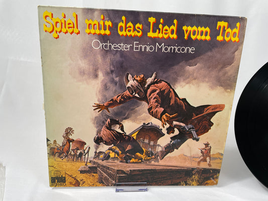 Orchestral arrangement by Ennio Morricone - Once Upon a Time in the West (LP Vinyl), Ariola Records, Original Soundtrack
