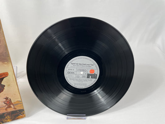 Orchestral arrangement by Ennio Morricone - Once Upon a Time in the West (LP Vinyl), Ariola Records, Original Soundtrack
