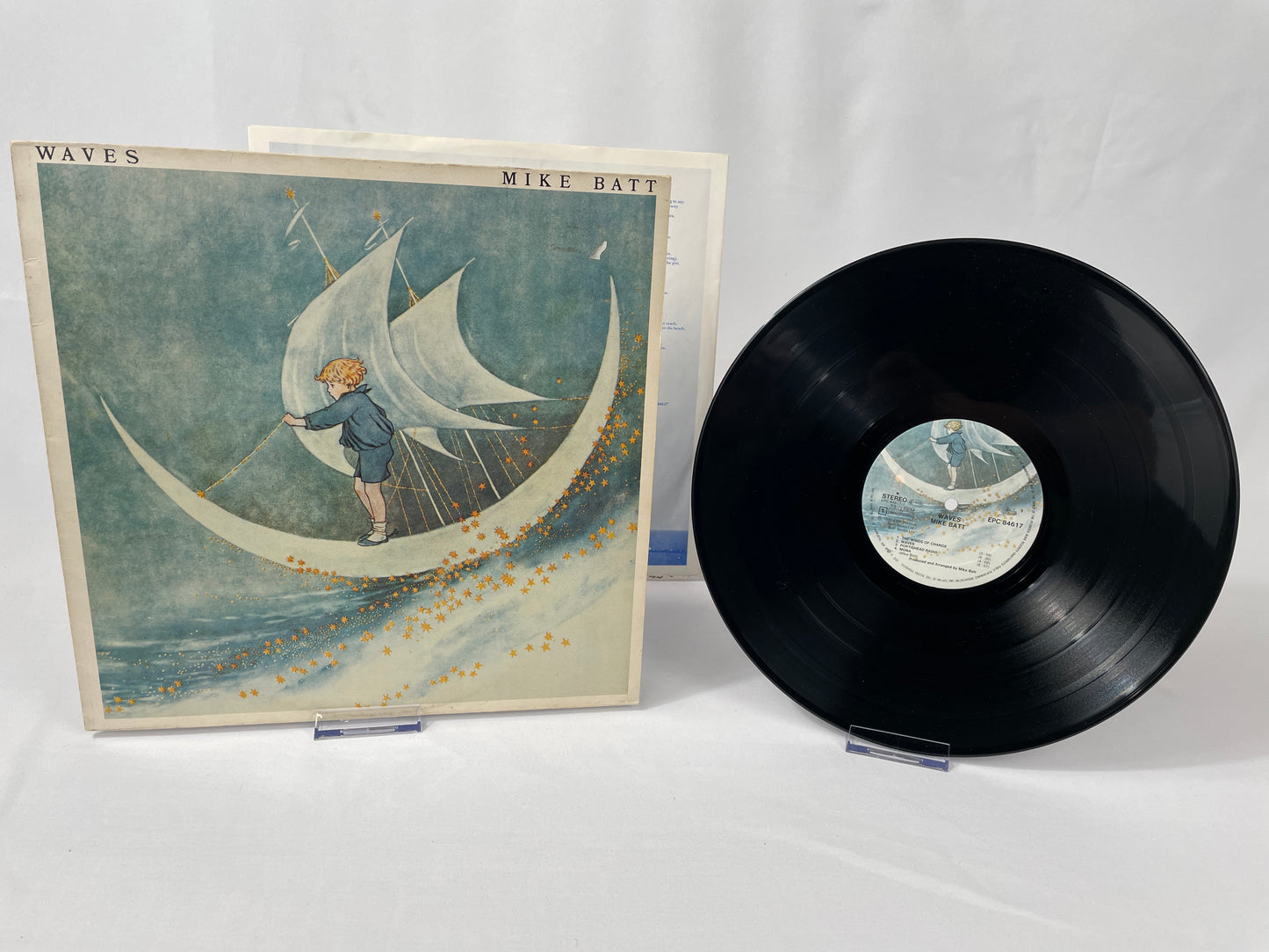 Mike Batt - Waves LP Vinyl, 1980 - Pop Rock / Orchestral Pop, Epic Records, original pressing