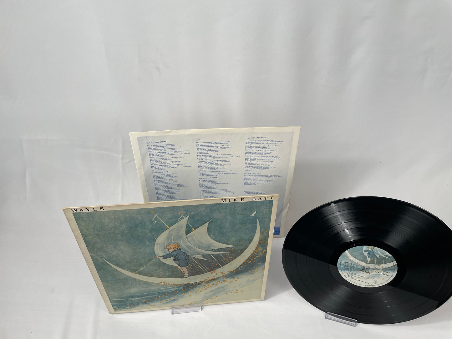 Mike Batt - Waves LP Vinyl, 1980 - Pop Rock / Orchestral Pop, Epic Records, original pressing