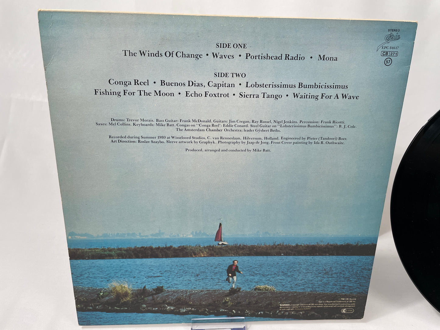 Mike Batt - Waves LP Vinyl, 1980 - Pop Rock / Orchestral Pop, Epic Records, original pressing
