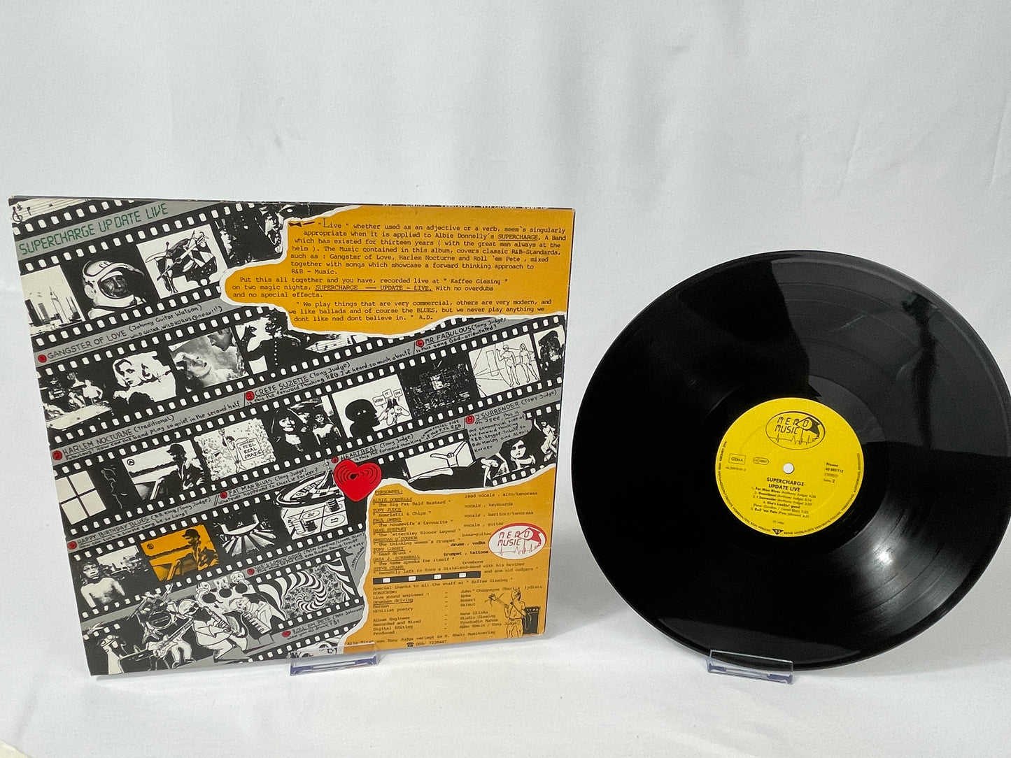 Supercharge - Up Date Live (LP, Vinyl, Live Album)