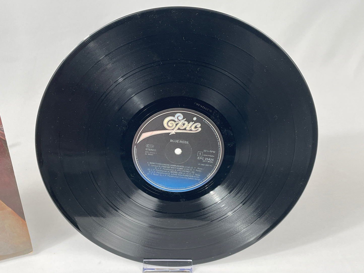 Blue Rose - Blue Rose LP Vinyl, 1980, Epic Records, Rock/Pop, Originalpressung