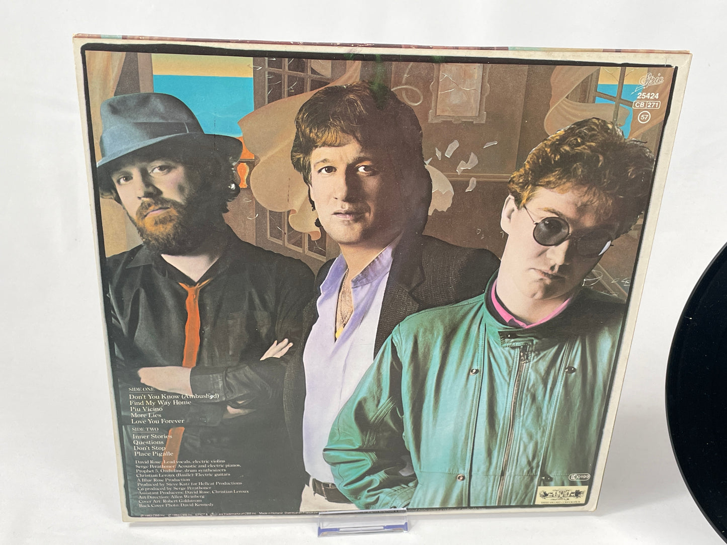 Blue Rose - Blue Rose LP Vinyl, 1980, Epic Records, Rock/Pop, Originalpressung
