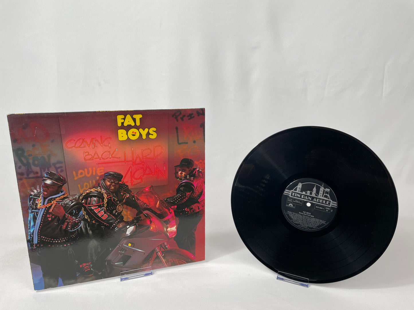 Fat Boys - Coming Back Hard Again (LP, Vinyl, 1988, Tin Pan Apple / Polydor)