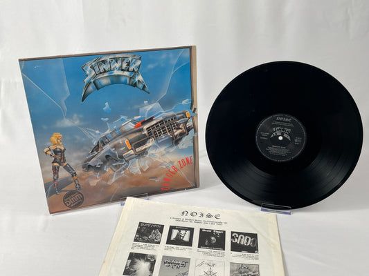 Sinner - Danger Zone (LP, 1984, Noise Records, Germany) - Heavy Metal, Hard Rock