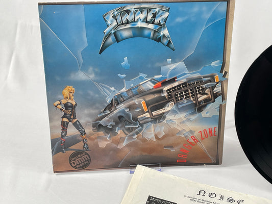 Sinner - Danger Zone (LP, 1984, Noise Records, Germany) - Heavy Metal, Hard Rock