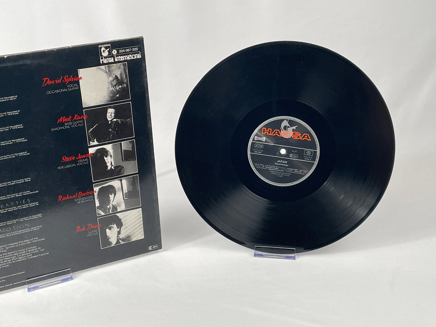 Japan - Assemblage LP Vinyl - 80s New Wave, Hansa International, original pressing