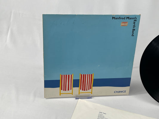 Manfred Mann's Earth Band - Chance LP (1980) - Bronze Records, Original, Rock Classic