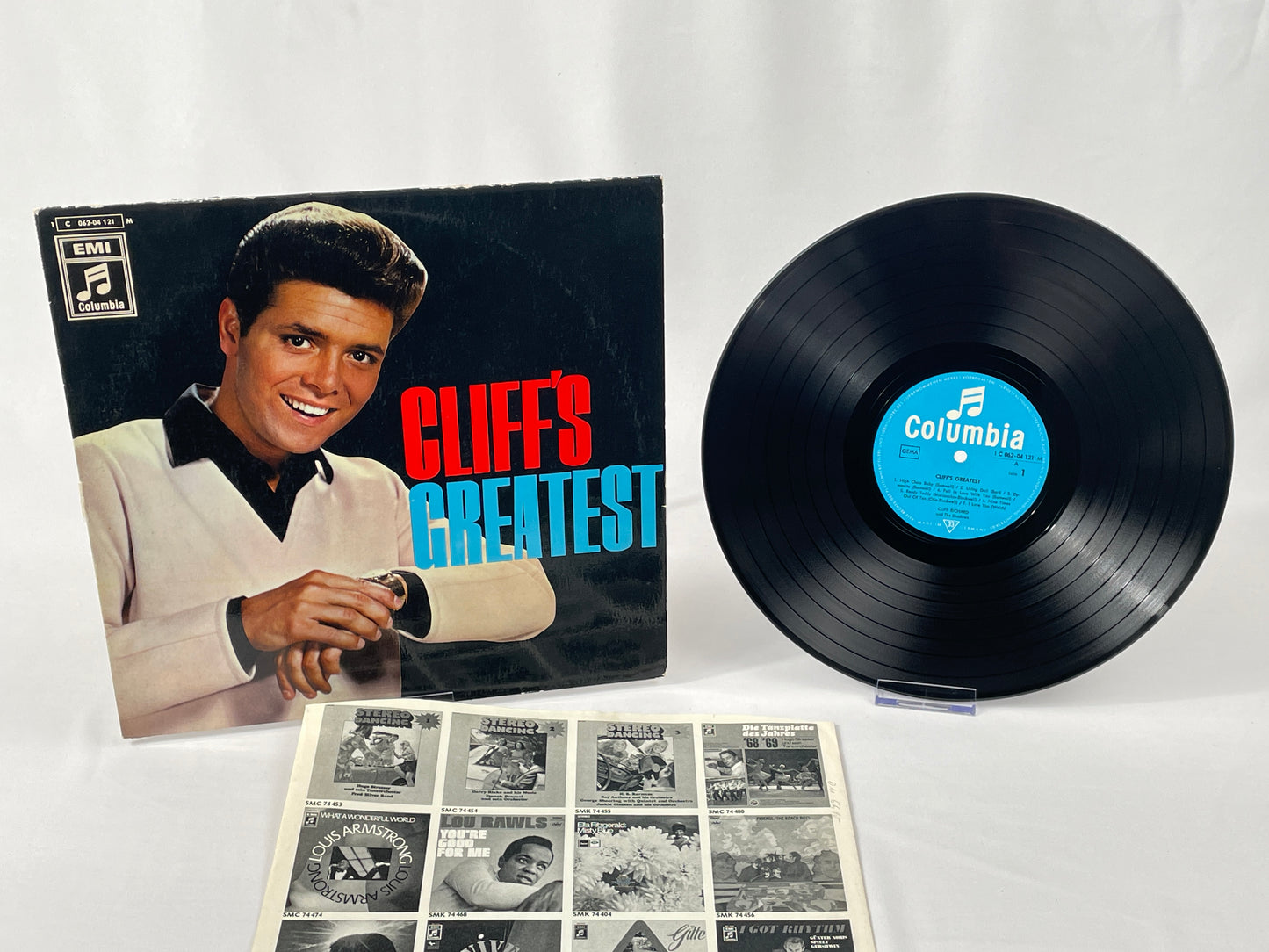 Cliff Richard - Cliff's Greatest - Columbia - Greatest Hits Collection