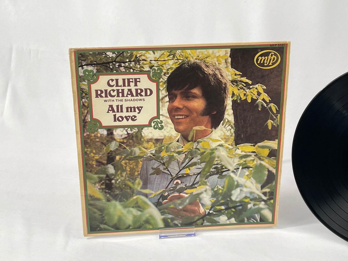 Cliff Richard with The Shadows - All My Love LP Vinyl, MFP 5161, 1970s