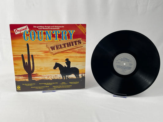 Various Artists - Original Country World Hits (LP Vinyl) - Country Classics - VG+