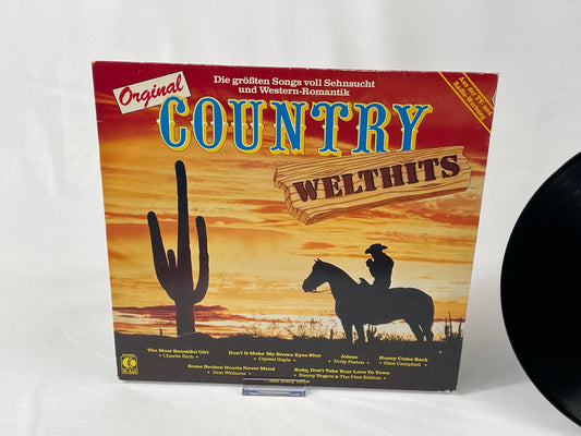 Various Artists - Original Country World Hits (LP Vinyl) - Country Classics - VG+