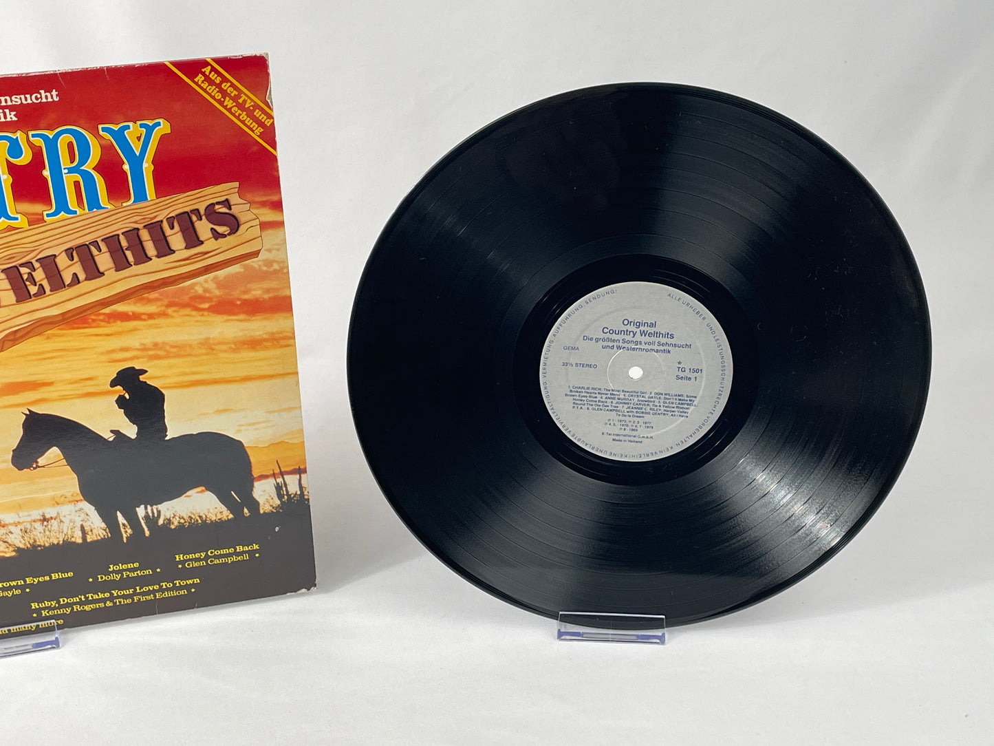 Various Artists - Original Country World Hits (LP Vinyl) - Country Classics - VG+