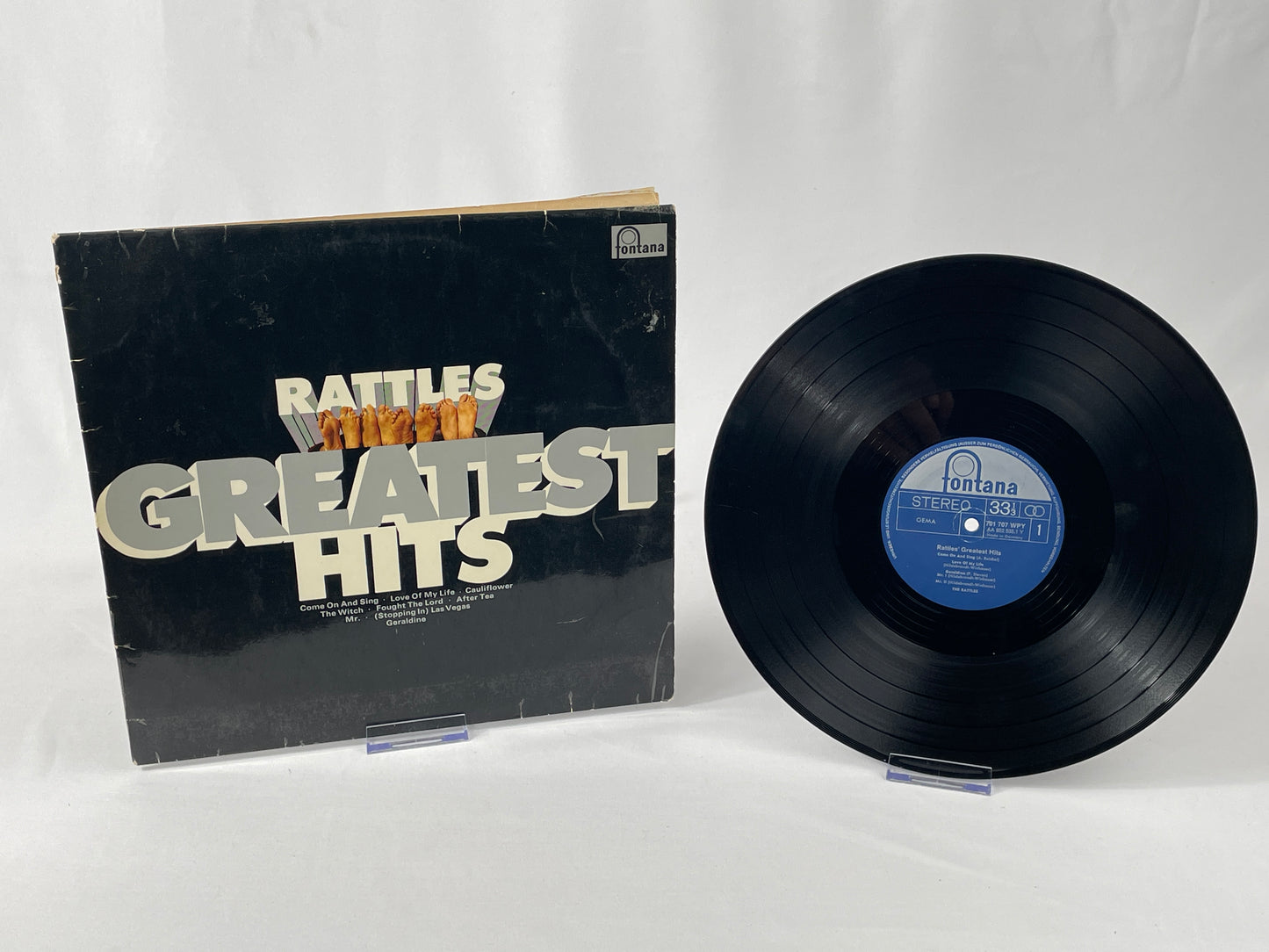 The Rattles - Greatest Hits (Fontana) - Beat / Rock - G / VG