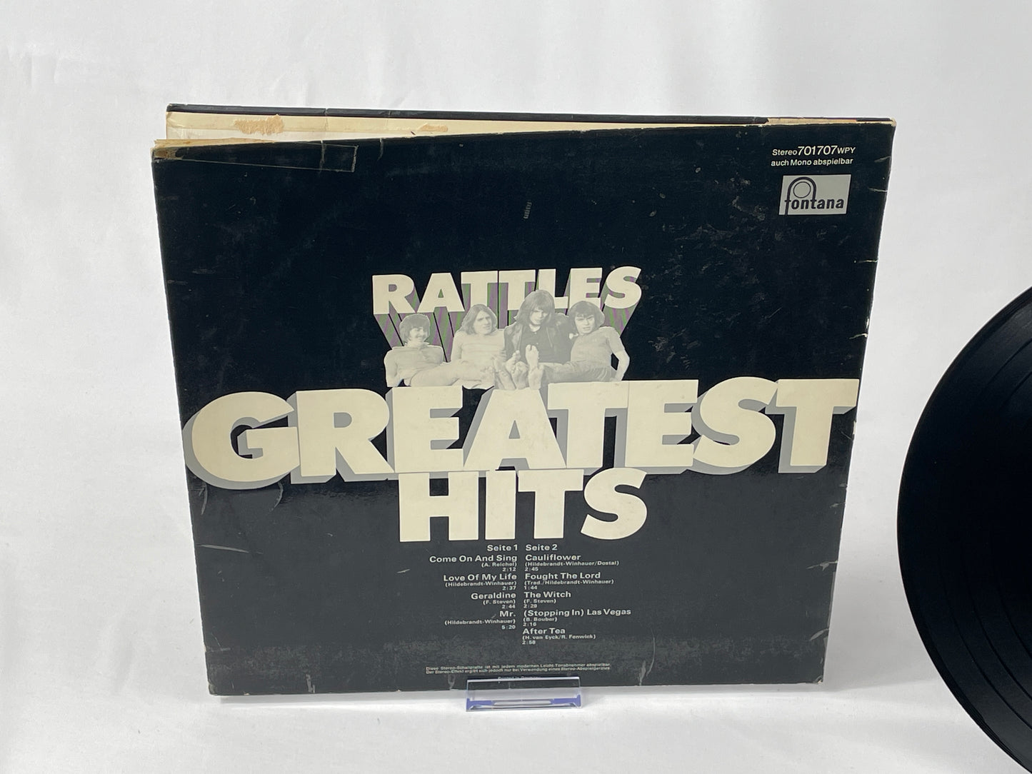The Rattles - Greatest Hits (Fontana) - Beat / Rock - G / VG