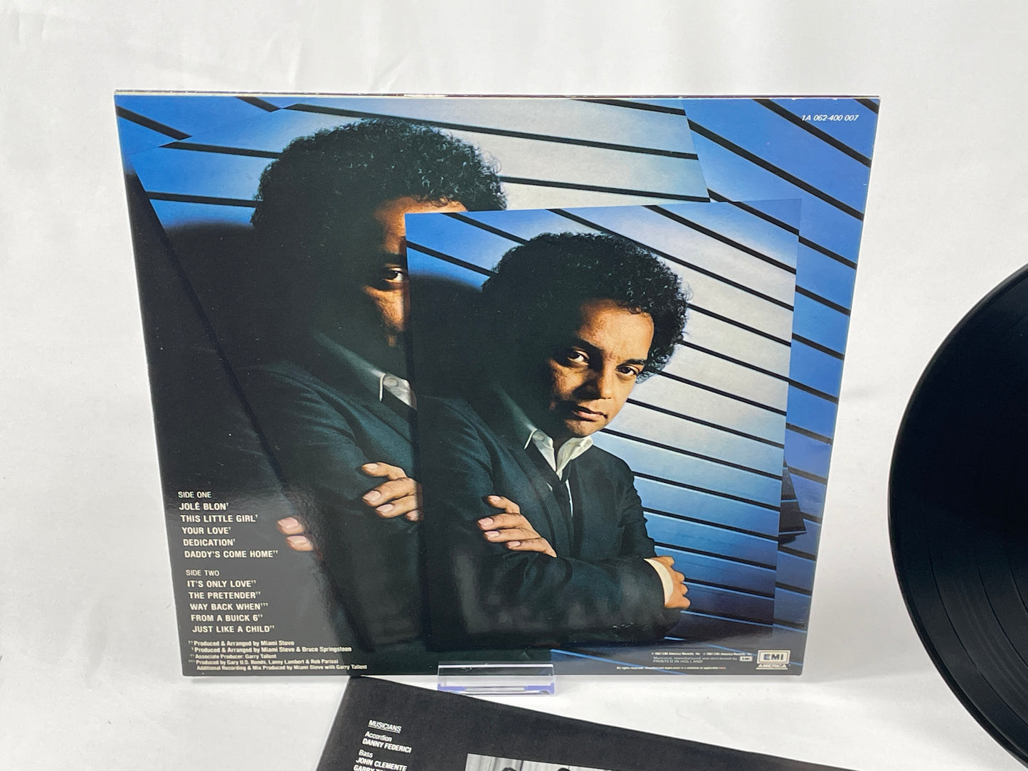 Gary US Bonds - Dedication (1981, EMI America) - Rock/Soul, Original Vinyl LP with inlay