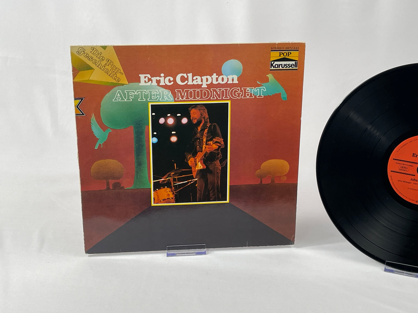 Eric Clapton - After Midnight LP (1979, Carousel) - Blues Rock, Pop Rock, Stereo