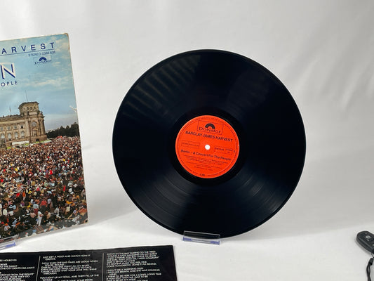 Barclay James Harvest - Berlin: A Concert for the People LP (1982, Polydor) - Live Rock Album