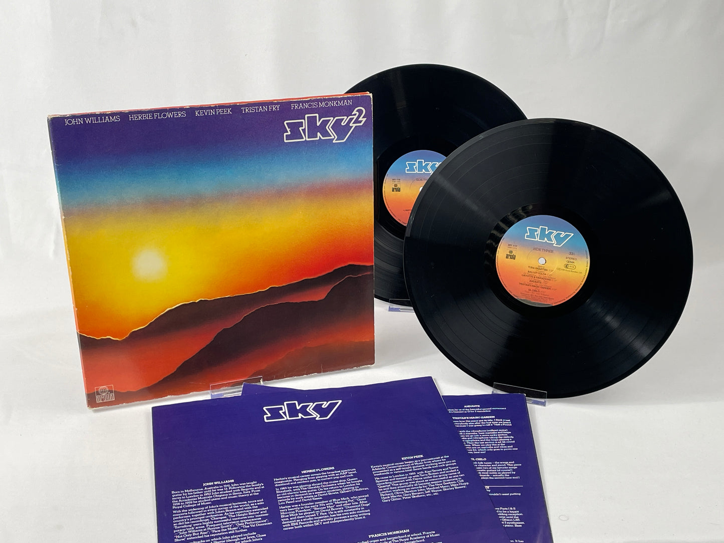 Sky - Sky 3 Double LP Vinyl 1981 - Progressive Rock, John Williams, Kevin Peek, Francis Monkman