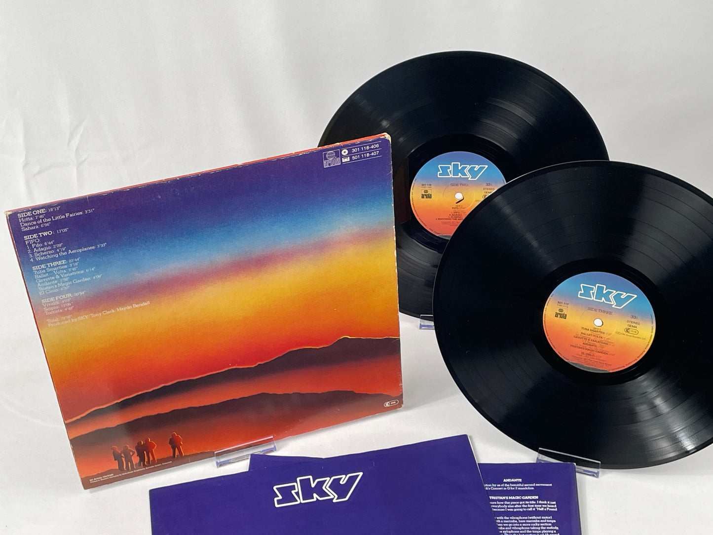 Sky - Sky 3 Double LP Vinyl 1981 - Progressive Rock, John Williams, Kevin Peek, Francis Monkman