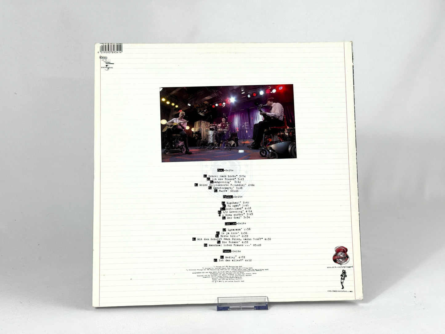 Die Ärzte - Rock 'n' Roll Realschule (MTV Unplugged) | 2LP Vinyl Album 2002 | Used