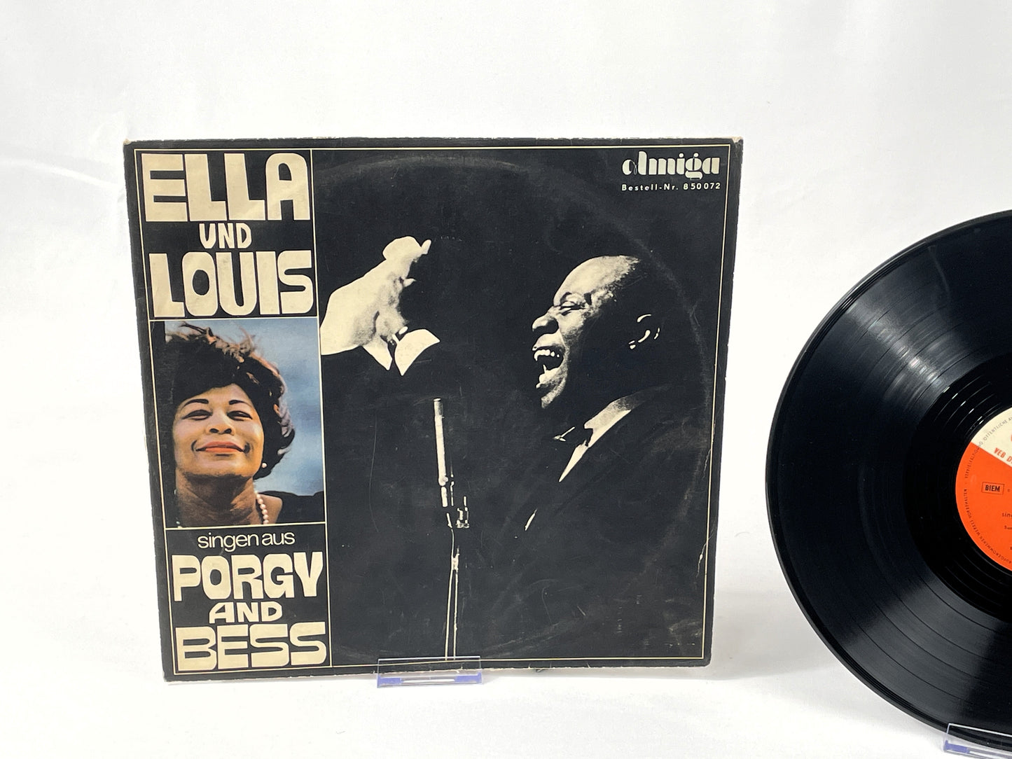 Ella and Louis - Singing from Porgy and Bess (Amiga, GDR pressing)