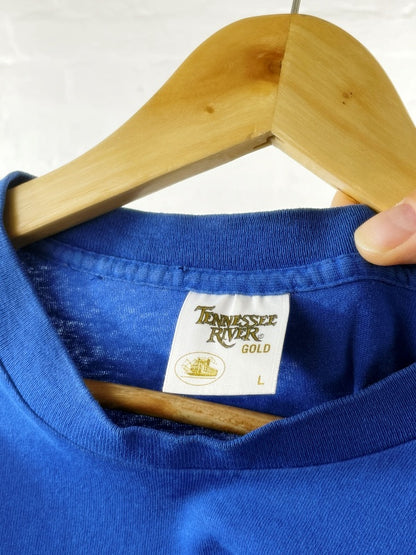 Tennessee River Gold – Florida Gators 1996 National Champs Vintage T-Shirt (Made in U.S.A., Größe L)