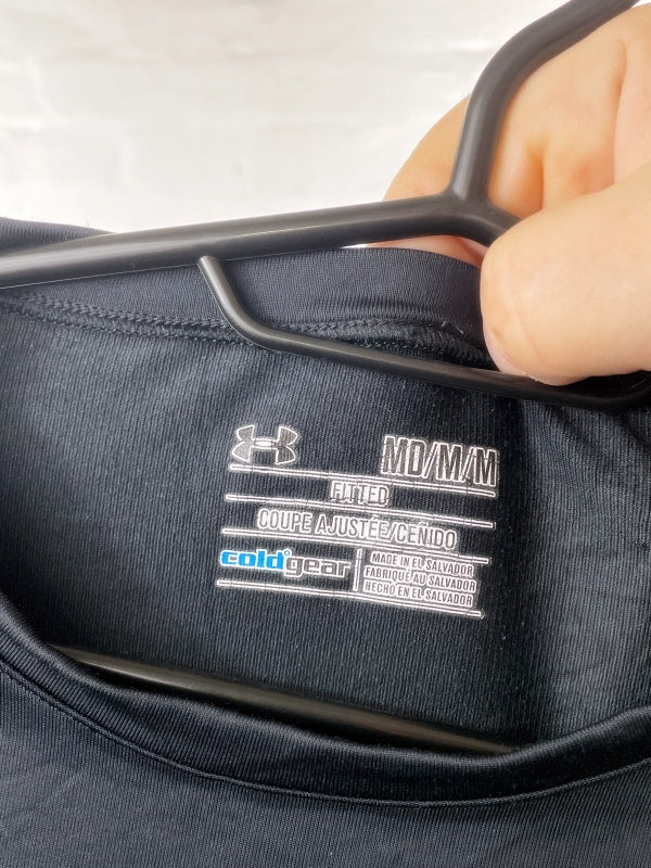 Under Armour – ColdGear Fitted Longsleeve (Black, Size M)