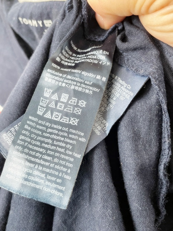 Tommy Hilfiger – EST. 1985 Logo Tee Navy (approx. mid-2010s)